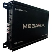 Resim Megavox Mx800.4 5000w 4x60w Rms 4 Kanal Oto Amfi 