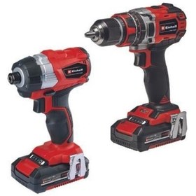 Resim Einhell TP-18V Twin Pack BL Kömürsüz Akülü Matkap Vidalama + 2x2.0AH Çantalı Set – 4514209 