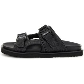 Resim Guess BAHAMAS Erkek Siyah Terlik FMJBAHELE03-BLACK 