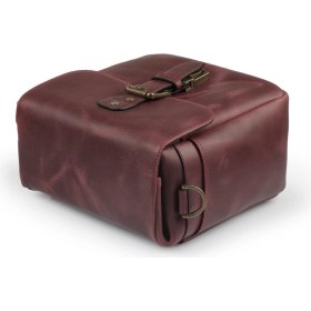 Resim Megagear MG1328 Hakiki Deri Kamera Çantası | Hakiki Deri Dikey Kamera Çantası | Gerçek Deri | SLR/DSLR Kamera Çantası 