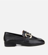 Resim Hotiç Kadın Deri Siyah Tokalı Klasik Loafer 01ayh312390a100 Siyah 