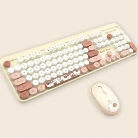 Resim Hello Bear Sütlü Çay Klavye Mouse Set 