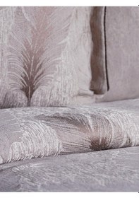 Resim Elsa 3 Parça Kahverengi Pike Takımı 240 X 260 Cm Kahverengi 