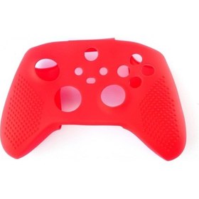 Resim Xbox Series S/x Silikon Kırmızı Kol Koruyucu Kılıf 9. Nesil Kol Uyumlu 
