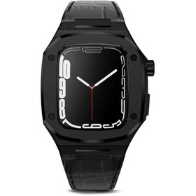 Resim ​​​Watch 44mm Uyumlu KRD-67 Zore Kordon-Siyah 