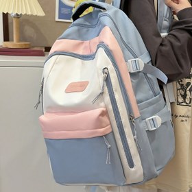 Resim Kadınlar İçin Şık Şık Naylon Sırt Çantası - Ayarlanabilir Dolgulu Askılar, Güvenli Fermuar Kapatma, Dayanıklı Polyester Astar ve Geniş İç Mekan - Okul, Seyahat, Günlük İşe Gidiş Geliş ve Dış Aktiviteler İçin Mükemmel 
