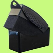 Resim Chenkestoreone Yüksek Kalite Gri Siyah Balmumu Kaplama Jant Fırçası Lastik Kenar Köşe Temizlik Süngeri Pp Malzeme 