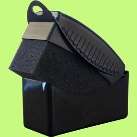 Resim Chenkestoreone Yüksek Kalite Gri Siyah Balmumu Kaplama Jant Fırçası Lastik Kenar Köşe Temizlik Süngeri Pp Malzeme 