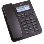 Resim KAREL Tm-145 Masaüstü Telefon Siyah Lcd Ekranlı 