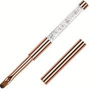 Resim 1 adet Matkap Çubuğu Tırnak Fırçası Kokusuz Yuvarlak Uçlu Tırnak Fırçası Kalemi DIY Tırnak Sanatı ve Jel Tırnaklar için - Kullanımı Kolay, Lekelere Dirençli Tasarım 