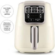 Resim Karaca Air Pro Cook XL 2 in 1 Konuşan Airfryer Fritöz 4 Kişilik 