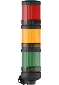 Resim Mesan Ø70 3 Kat Işıklı Kolon Multi Led Buzzer Duvar Montaj 110-220vac Ms 86017.1.3.2.110-220vac 