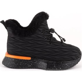 Resim Guja 24k326 Kalın Taban Kapitoneli Kürklü Kadın Kar Botu Bej 