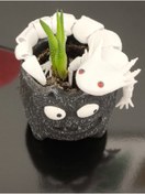 Resim shop Esnek Eklemli Sevimli Amfibik Sürüngen Figürü - 3D Baskı Dekoratif Obje 