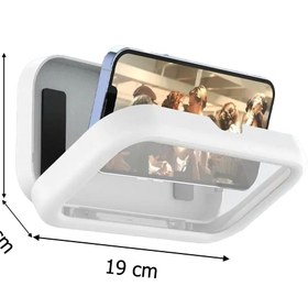 Resim omilife Su Geçirmez Telefon Kabı Hareketli Telefon Tutucu Stand Duş İçi Suya Dayanıklı Telefon Koruyucu Stan 