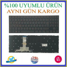 Resim Asya.Depo Lenovo Uyumlu 80Wk010Ytx Klavye Tuş Takımı Siyah Tr 