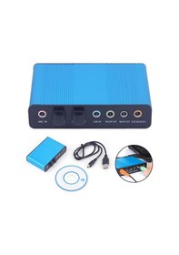 Resim Usb Harici Ses Kartı 5.1 7.1 Spdif In Out 4405P 3.5 Mm Kulaklık Mi 