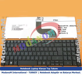 Resim Acer Aspire 5536 Klavye Türkçe Siyah VER.2 