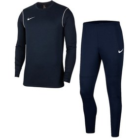 Resim Nike M Park 20 Knit Track Antrenman Eşofman Takımı-6468 Lacivert 