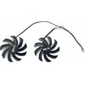 Resim Dual Ekran Kartı Fanı 85 mm 