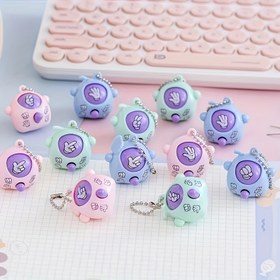 Resim 5/10/20/28 adet Taş, Kağıt ve Makas, Anahtarlık Kolye, Mini Hafif Zıplayan Oyun Oyuncak, Sırt Çantası Şans Doğum Günü Partisi Hediyesi Sınıf Ödülü, Eğlenceli Etkileşimli Zıplayan Oyun Oyuncak, Noel Hediyesi, Hediye Çantası Tıkanıklıkları 