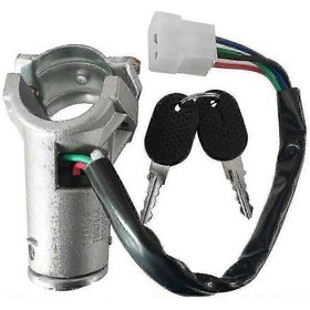Resim Peugeot J5 Citroen C25 1981-1994 Gümüş Siyah İçin Kontak Anahtarı 4479518 