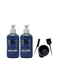 Resim Saç Boyası Turkuaz 250ml 2ad Ve Fluweel Saç Boya Kabı Seti 