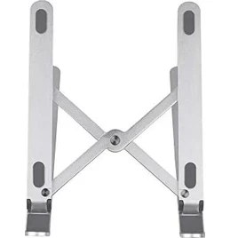 Resim TeknoKapsül N29-2 Büyük 14” - 17.3” Katlanır Alüminyum Laptop Standı 