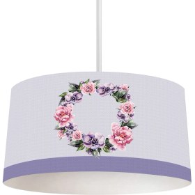 Resim Talia Home Çiçekli Desen Çocuk ve Bebek Odası Sarkıt Avize TLAV-163 