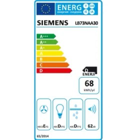 Resim Siemens LB73NAA30 Gömme Aspiratör 