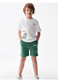 Resim Nk Kids Erkek Çocuk Elips Tshirt-13962-beyaz Beyaz 