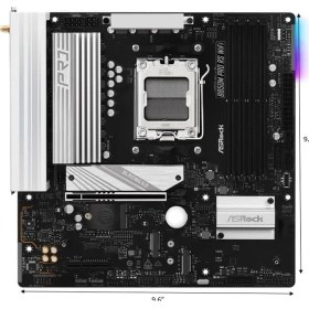 Resim Assess Store Asrock B850M Pro Rs Wıfı, Matx Anakart, Amd Am5, Ddr5, 3x M.2 Ssd, 4K 120 Hz, Amd Expo, USB Type C 