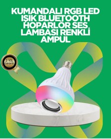 Resim shopwave Bluetooth Hoparlörlü LED Ampul – 12W Enerji Tasarruflu 