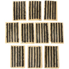 Resim FORMULA Tubeless Dublex Dubleks Lastik Patlak Tamir Fitil Seti Siyah 4 Set 20 Tane Fitil 
