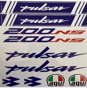 Resim Wolf A4 Sticker 0009 