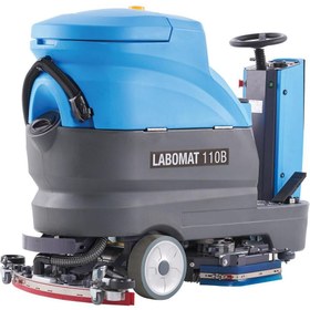 Resim Labomat 110B Binicili Akülü Zemin Temizleme Makinesi 