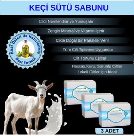 Resim Organicsun Doğal Keçi Sütü Sabunu 3 x 140 G 