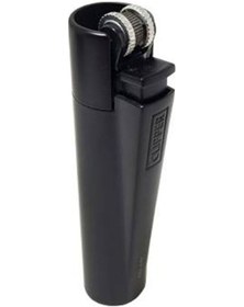 Resim Clipper Metal Çakmak Kutulu Siyah Cliper Çakmak Gazı 