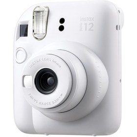 Resim Fujifilm Instax Mini 12 Fotoğraf Makinesi + 10'lu Mini Film Beyaz 