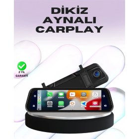 Resim Gece Görüşlü Araç Dikiz Aynası Kamera Park Monitörlü 