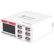 Resim Sunshıne SS-304D Evrensel 6 Bağlantı Noktalı USB Hızlı Şarj Cihazı 