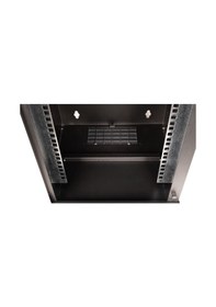 Resim Lande Pandora Soho 9u 300x300 10 Duvar Tipi Rack Kabinet Siyah Cam Kapaklı 