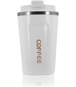 Resim Symbee 304 Çelik Isı Saklama Bardak 380ml - Sıcak/soğuk Tutar - Araç/ofis/ev Kullanıma Uygun - Beyaz 