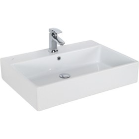 Resim Creavit Nx270 Setüstü 50x70 Düz Kare Lavabo 
