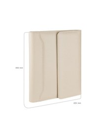 Resim Organizer Ajanda Tarihsiz Kareli 22x26 CM - Bej 