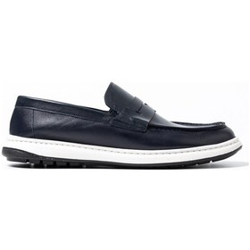 Resim Navy Safari Oxford Klasik Erkek Diğer Ka-26y-e15304 John May Mars Shoe Mavi 