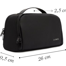 Resim D-Pack Erkek Siyah Kumaş El Çantası - Siyah / 00 