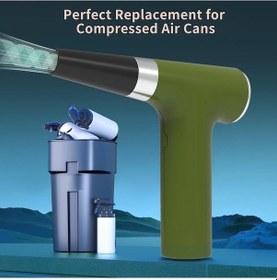 Resim Reedark Cf301 Kablosuz Mini Taşınabilir Şarjlı Şiddetli Üfleyici Fan 