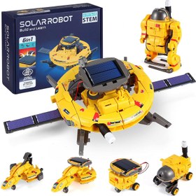Resim STEM Solar Robot Kiti 6 Model Bir Arada 