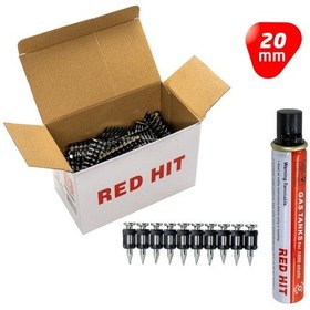 Resim Red Hit Gzt-20 Çelik Zemin Çivisi 20 Mm Gaz Dahil 1000li Paket 